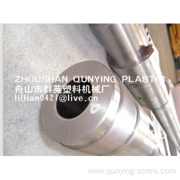 Injection Bimetallic Screw And Barrel For Plasitc Recycling 